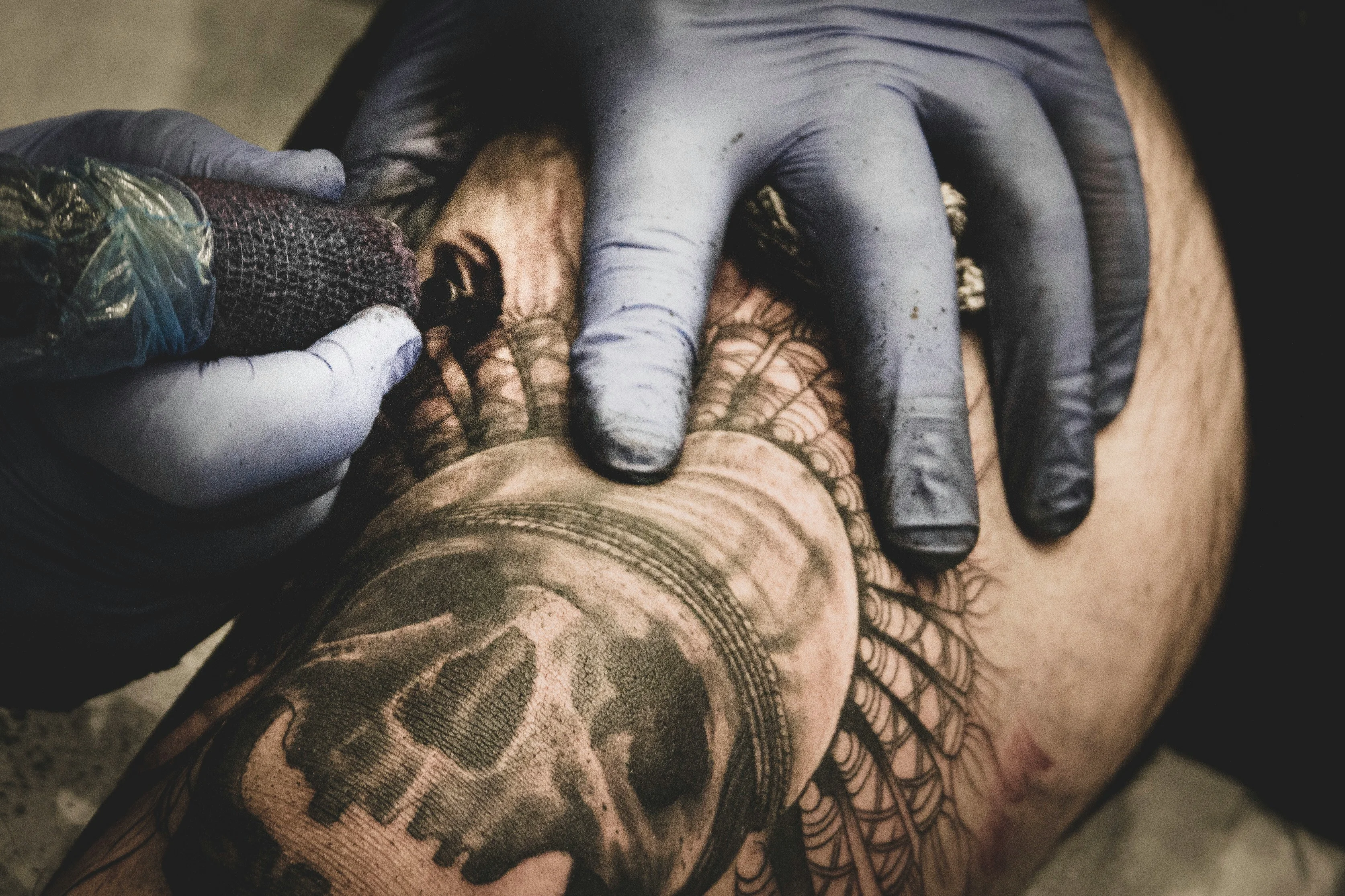 Tattoo Making Process at Rhino Tattoo Studio in Bangalore